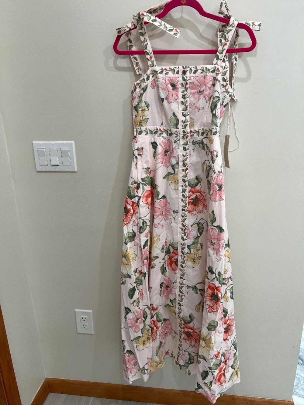 NWT - Calypso St. Barth Floral Midi Sundress - Size 2